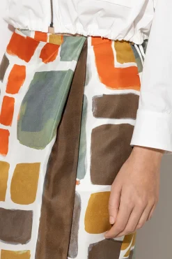Discount LUISA CERANO Rock Mit Ethnic-Print multi