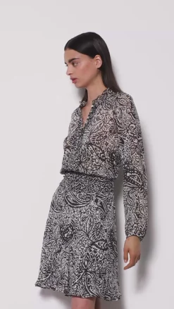 Best LUISA CERANO Rock Mit Paisley-Print multi