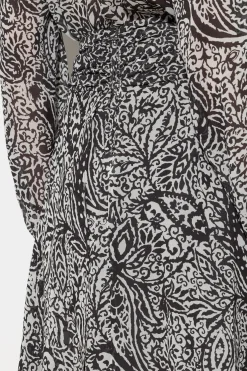 Best LUISA CERANO Rock Mit Paisley-Print multi