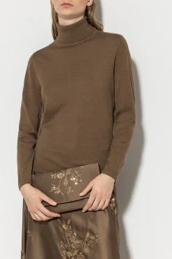 Online LUISA CERANO Rollkragenpulli Aus Seiden-Mix