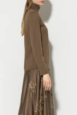 Online LUISA CERANO Rollkragenpulli Aus Seiden-Mix