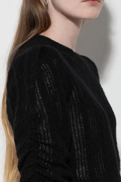 Best LUISA CERANO Rundhalspullover black