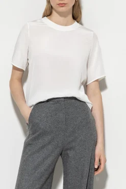 New LUISA CERANO Rundhalsshirt Mit Rippdetail
