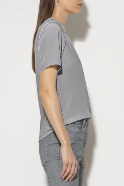 New LUISA CERANO Rundhalsshirt Mit Rippdetail