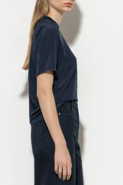 New LUISA CERANO Rundhalsshirt Mit Rippdetail