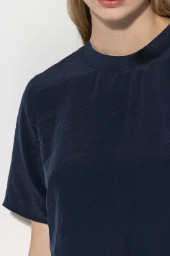 New LUISA CERANO Rundhalsshirt Mit Rippdetail