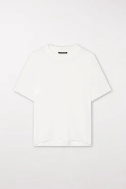 New LUISA CERANO Rundhalsshirt Mit Rippdetail