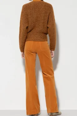 Sale LUISA CERANO Samt-Flared-Pants
