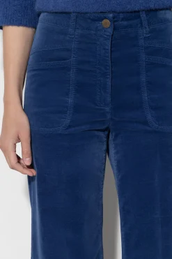 Sale LUISA CERANO Samt-Flared-Pants