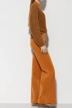 Sale LUISA CERANO Samt-Flared-Pants