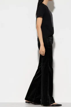 Sale LUISA CERANO Samt-Flared-Pants