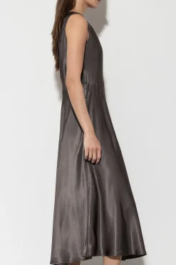 Sale LUISA CERANO Satin-Kleid