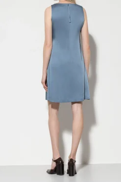 Best LUISA CERANO Satin-Minikleid smoky blue