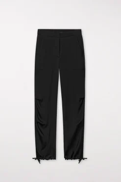 Sale LUISA CERANO Satin-Parachute-Pants
