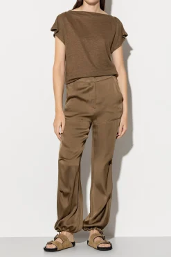 Sale LUISA CERANO Satin-Parachute-Pants