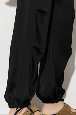Sale LUISA CERANO Satin-Parachute-Pants