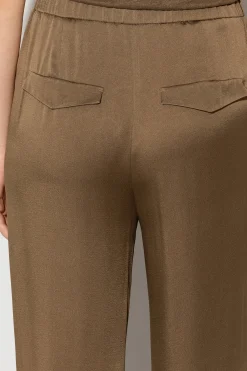 Sale LUISA CERANO Satin-Parachute-Pants