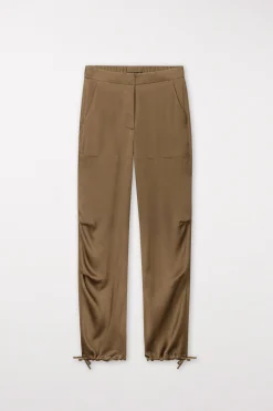 Sale LUISA CERANO Satin-Parachute-Pants