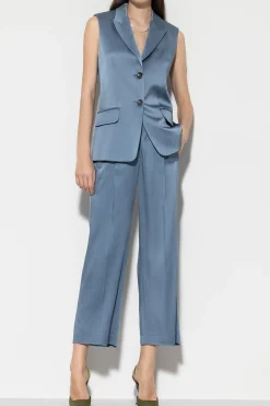 Best LUISA CERANO Satin-Wideleg-Pants