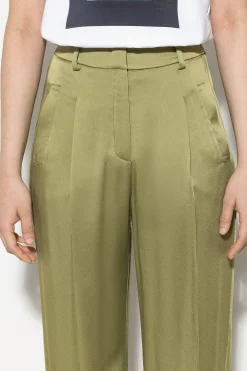 Best LUISA CERANO Satin-Wideleg-Pants