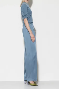 Best LUISA CERANO Satin-Wideleg-Pants