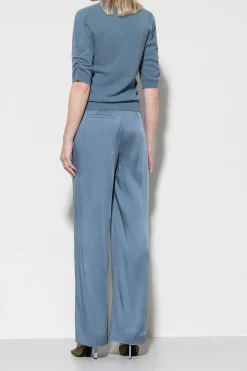 Best LUISA CERANO Satin-Wideleg-Pants