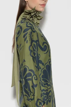 Sale LUISA CERANO Schal Mit Blumen-Detail