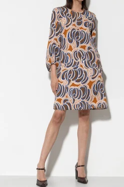 Best LUISA CERANO Seidenkleid Mit Graphic-Print multi