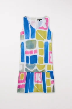 Clearance LUISA CERANO Shiftdress Mit Ethnic-Print the playful graphic print