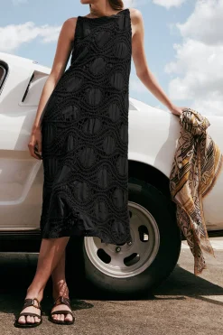 Sale LUISA CERANO Slipdress In Crochet-Optik