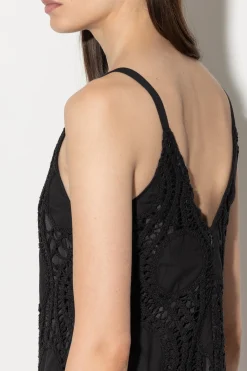Sale LUISA CERANO Slipdress In Crochet-Optik