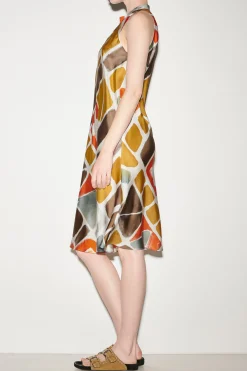 Online LUISA CERANO Slipdress Mit Ethnic-Print multi