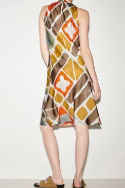 Online LUISA CERANO Slipdress Mit Ethnic-Print multi