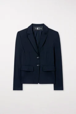 Clearance LUISA CERANO Softshell-Blazer midnight blue