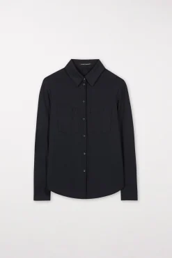New LUISA CERANO Softshell-Hemdbluse black