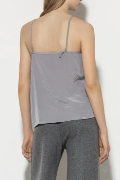 Clearance LUISA CERANO Spaghetti-Top Mit Strasskordel