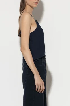 Clearance LUISA CERANO Spaghetti-Top Mit Strasskordel