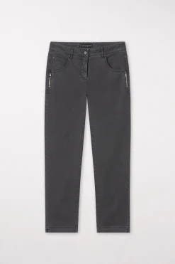 Discount LUISA CERANO Sporty Coloured Denim asphalt