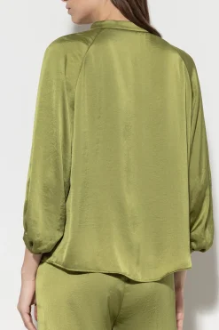Online LUISA CERANO Stehkragenbluse Mit 3/4-Arm