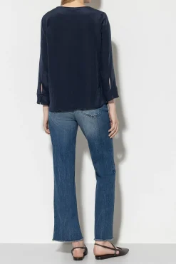 Outlet LUISA CERANO Straight-Soft-Denim denim blue