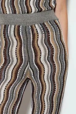 Discount LUISA CERANO Strickhose Mit Fancy-Stripe multi