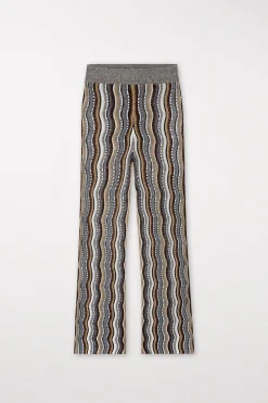 Discount LUISA CERANO Strickhose Mit Fancy-Stripe multi