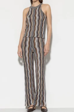 Discount LUISA CERANO Strickhose Mit Fancy-Stripe multi