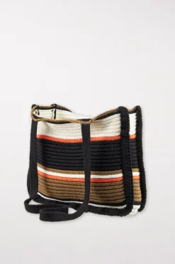 Hot LUISA CERANO Stricktasche Aus Leinen-Mix multi