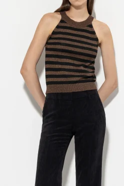 Sale LUISA CERANO Stricktop Mit Streifen multi