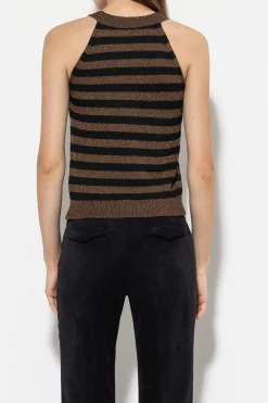 Sale LUISA CERANO Stricktop Mit Streifen multi