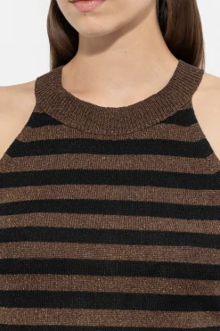 Sale LUISA CERANO Stricktop Mit Streifen multi