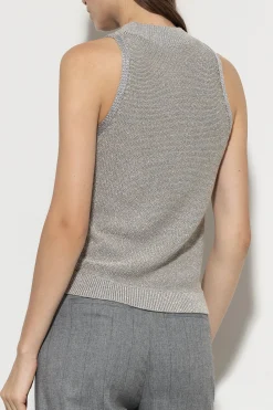 Online LUISA CERANO Stricktop Mit Turtleneck heather grey