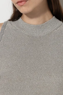 Online LUISA CERANO Stricktop Mit Turtleneck heather grey