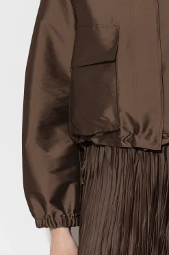 New LUISA CERANO Taft-Blouson